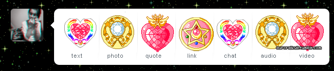 Tumblr Dashboard Icons - Sailor Moon