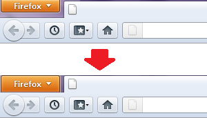 Firefox - App-button as a Tab