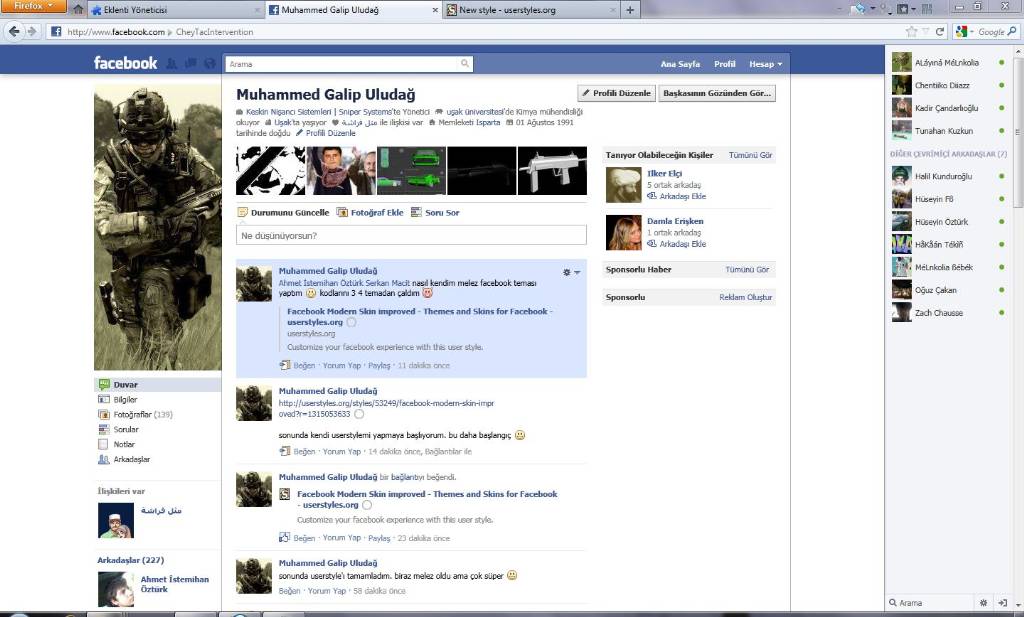 facebook sticky top nav bar .... my edit