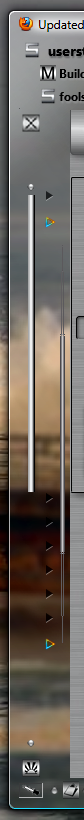 Sidebar scrollbar on the left