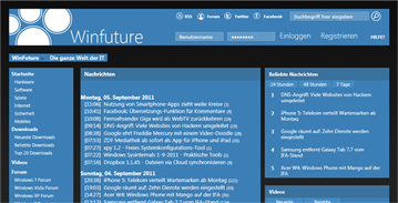 WinFuture.de RELOADED 2k11 (METRO STYLE) [BLUE]