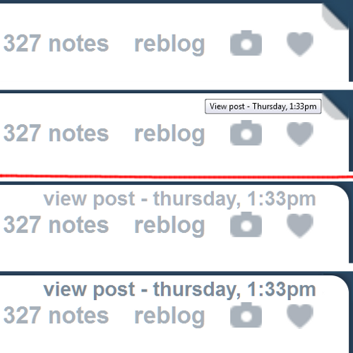 tumblr - Time Date Stamp