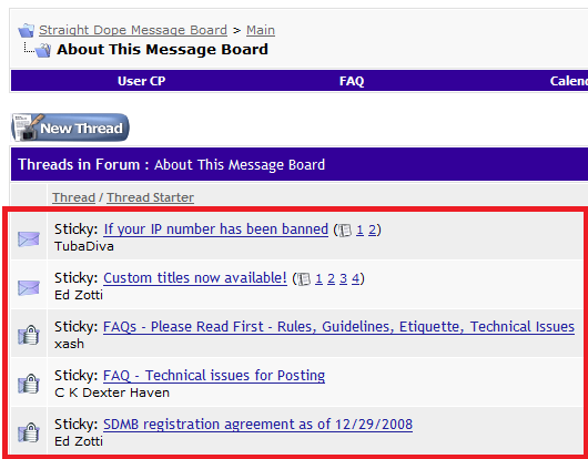 SDMB: Alternate Row Colors in Thread Lists