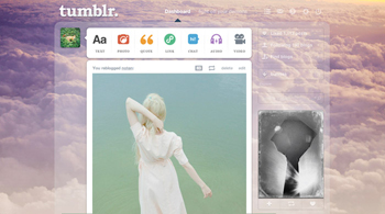 faded heavens ††† tumblr theme