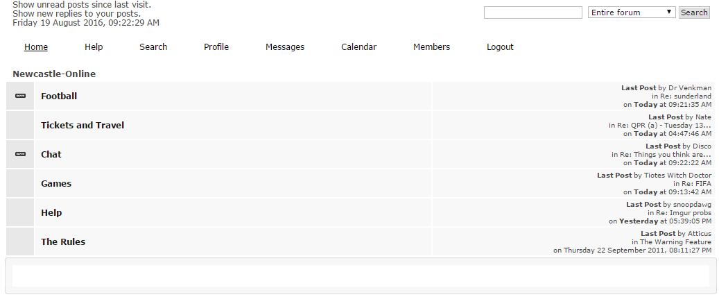 Newcastle Online SFW