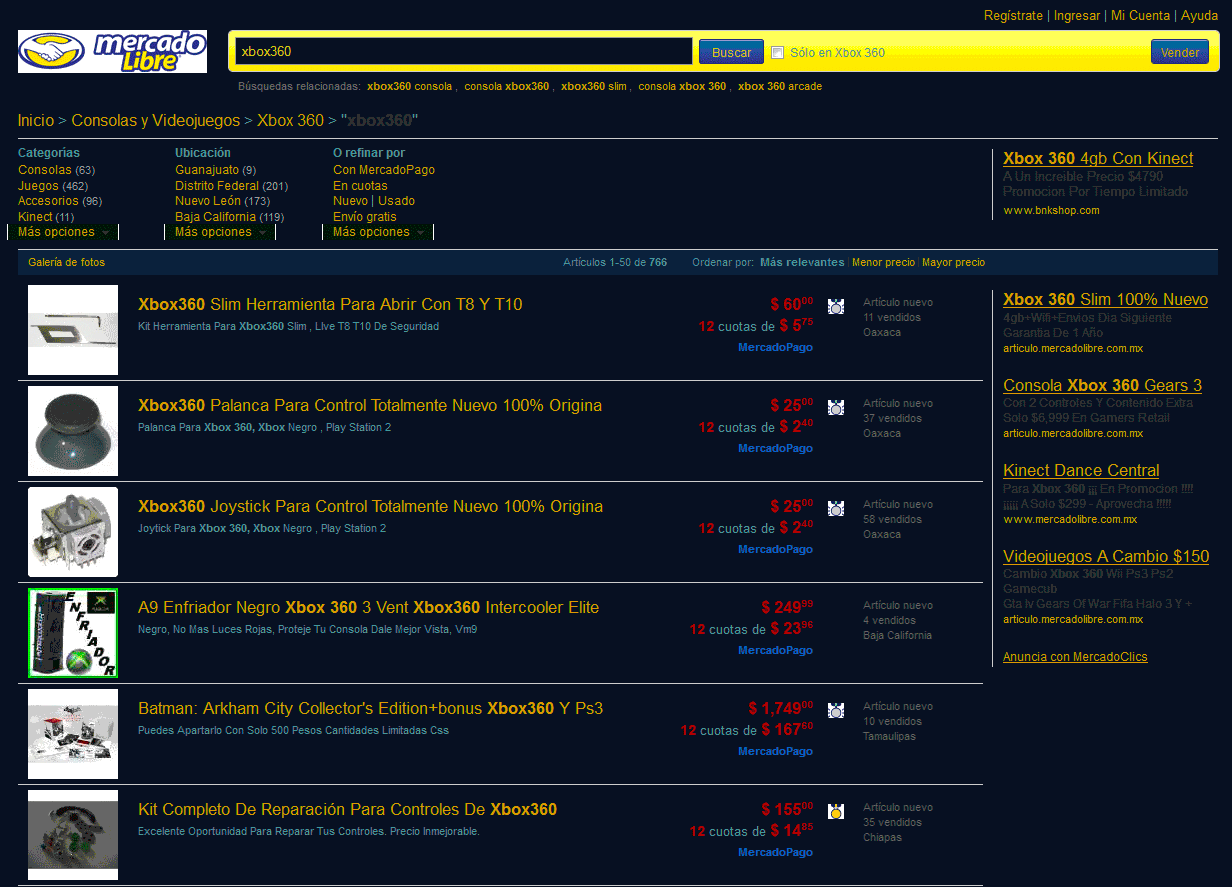 Mercado Libre México Dark Blue 1.0