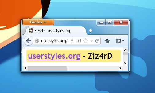 Firefox | Windows 8 Scrollbar