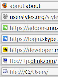 Firefox 4+ custom Identity box