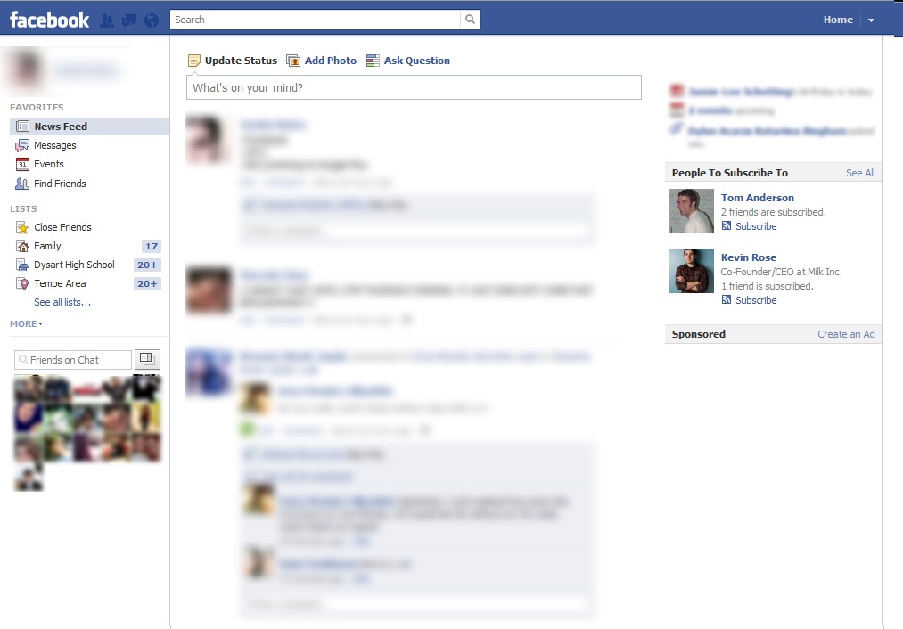 Change Facebook Back 2011