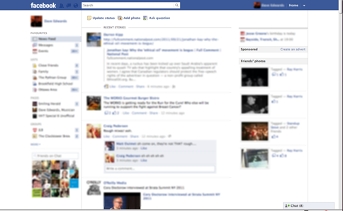 Facebook Ticker Begone!