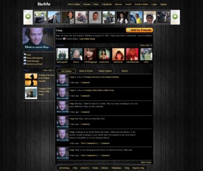 BikerOrNot - New Black Layout