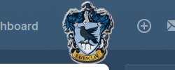 tumblr - Ravenclaw dashboard selector