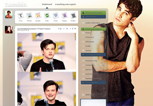 Tumblr - Darren Criss Instyle dash