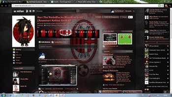 Milan Layout Facebook