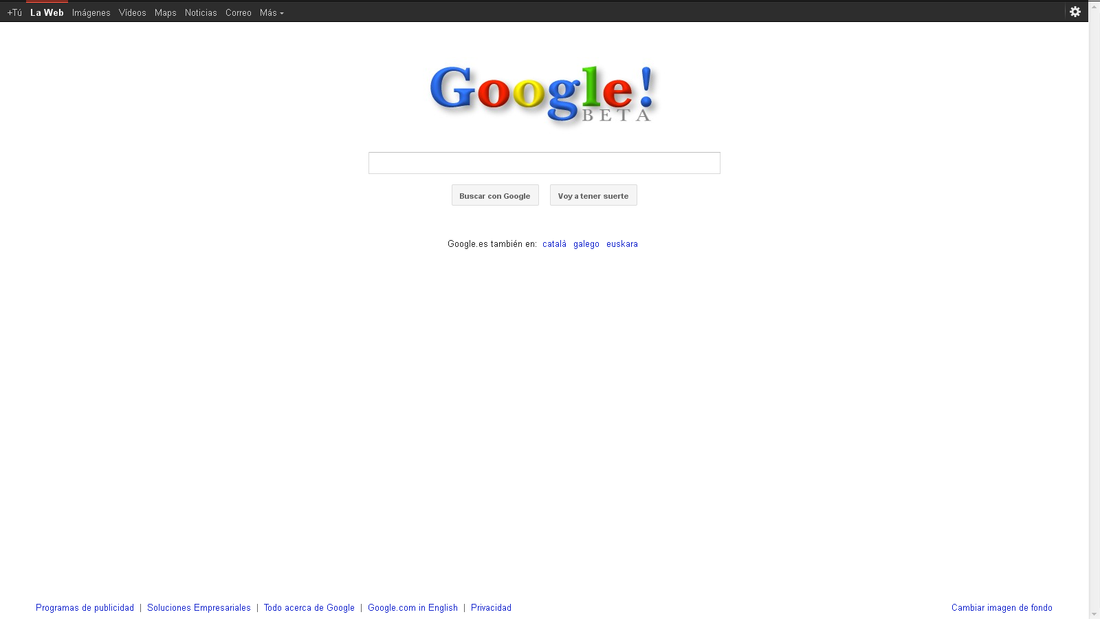 Old Google Beta