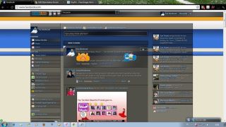 Layout Plus Chat, Status,Wall Kaskus Forum With FB