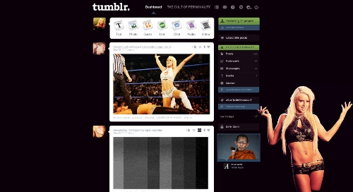 WWE Maryse Tumblr Dash Theme