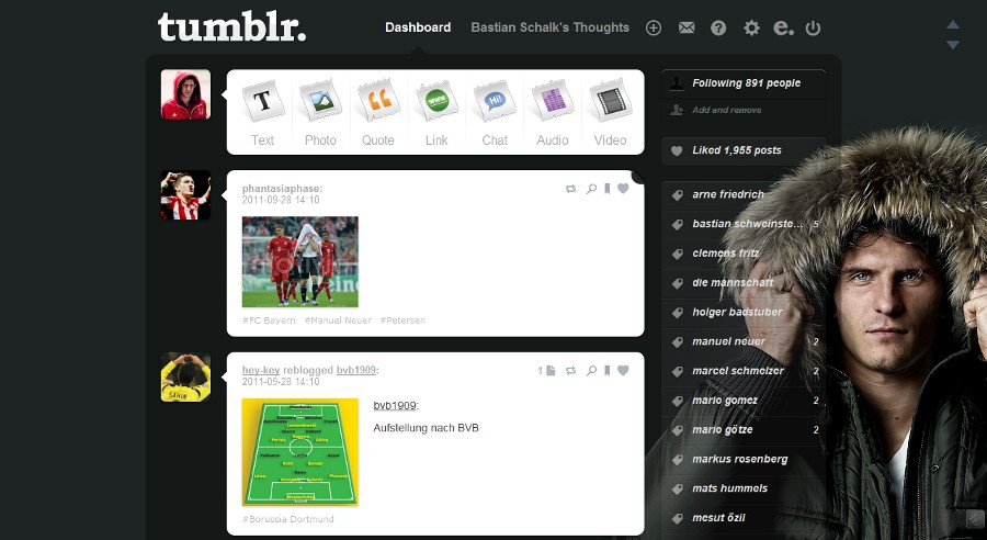 Tumblr - Mario Gomez (Black/Green 01)