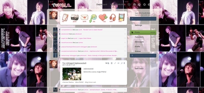 James big time rush tumblr dash theme