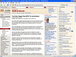 FT.com without Banner Ads