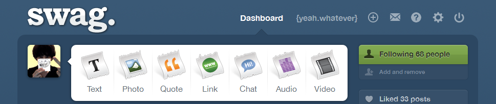 swag tumblr Logo