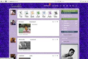 purple animal print for tumblr