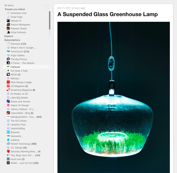 Google Reader Readable