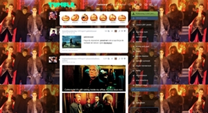Big time rush halloween tumblr dash theme
