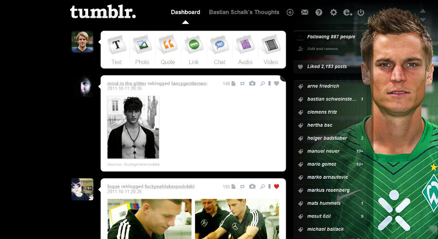 Tumblr - Markus Rosenberg (Black 02 - Werder)