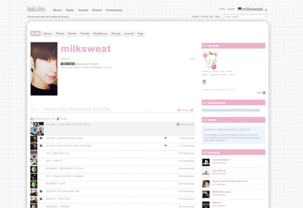 Lastfm (yogurt theme)