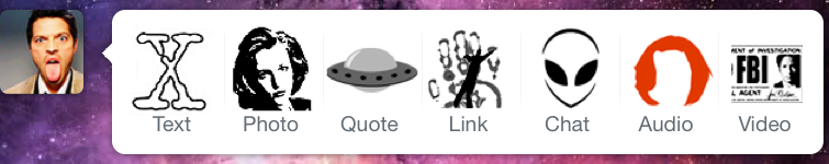 The X-Files Tumblr Dash Icons