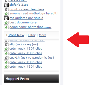 ESEA - fix left column when scrolling