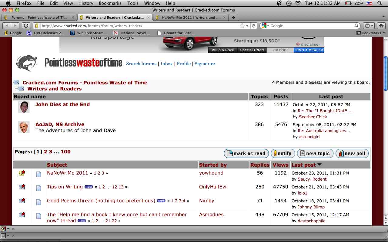 Old PWoT forums