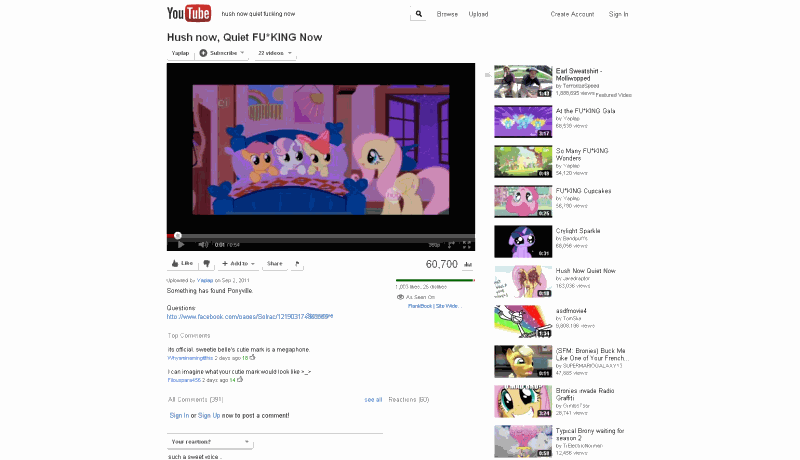 White YouTube