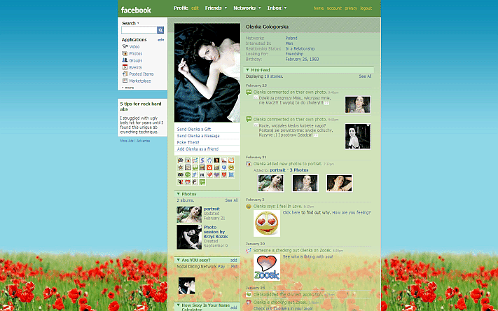 @bsolutely the best skin 4 Facebook - Spring Skin