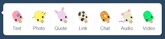 Kawaii Popsicle Dashboard Icons c: