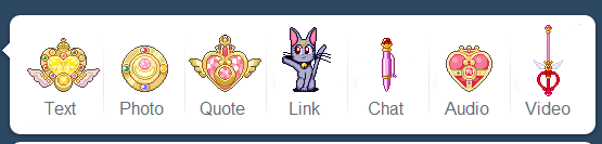 Sailor Moon Dashboard Icons c: