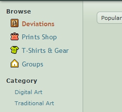 deviantART - Fullscreen