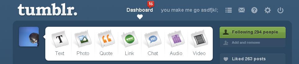 Tumblr Heart Pointer