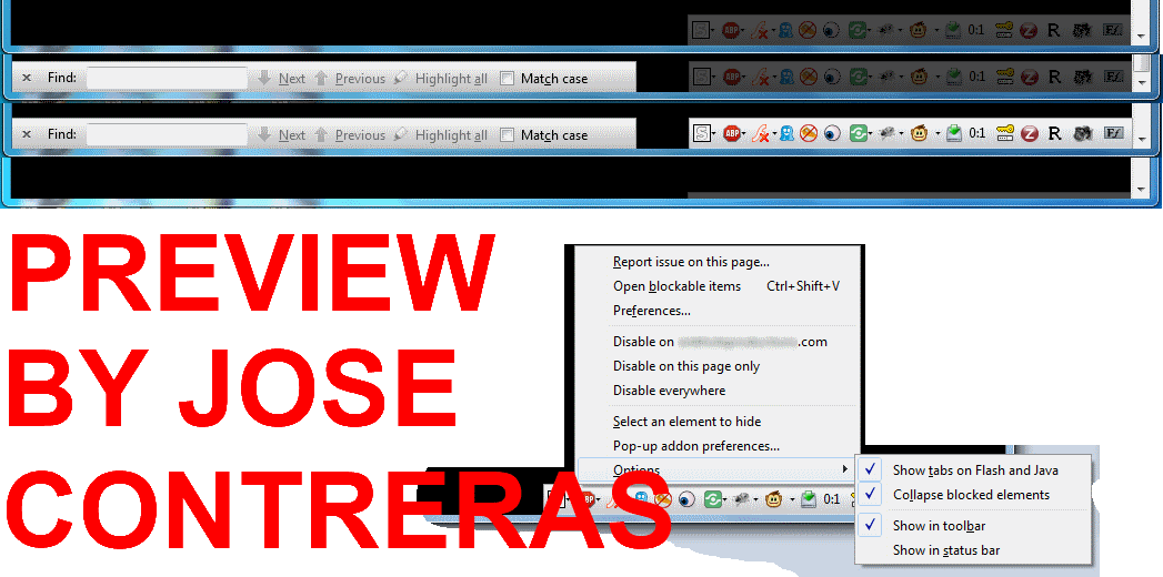 Firefox Better Add-on Bar/Status Bar