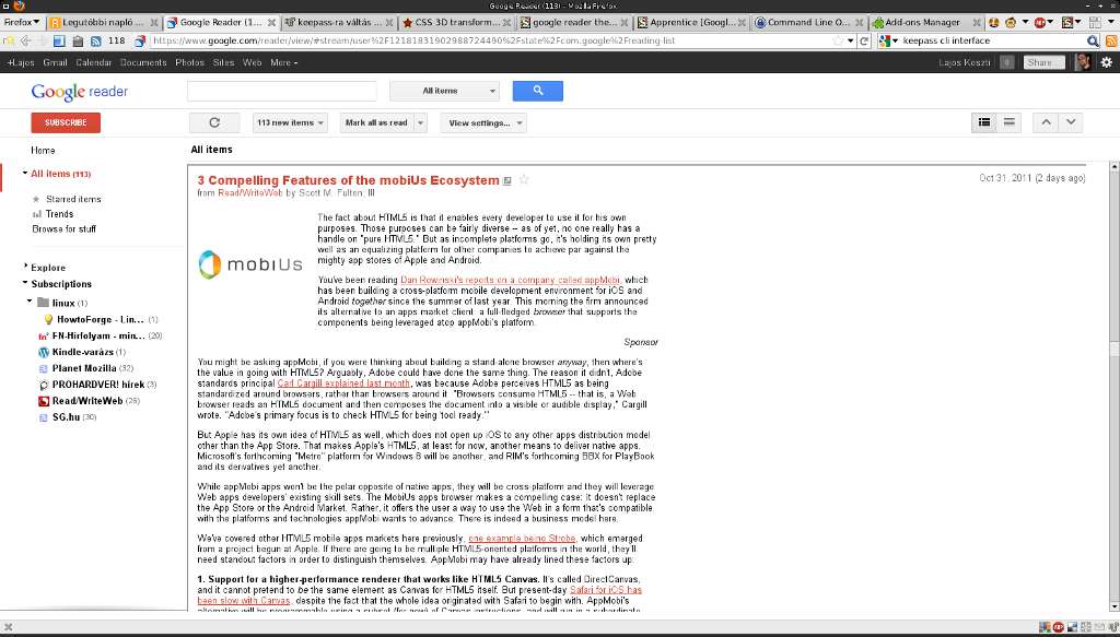 Google Reader fix 2011 light theme