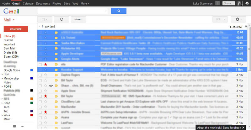 New GMail - Truly Cozy