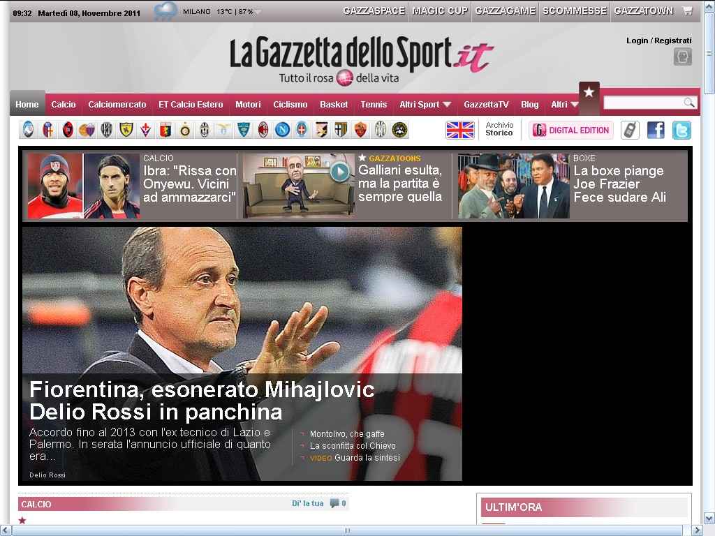 Gazzetta - rimuove pubblicità / remove ADS