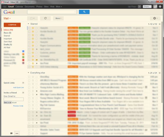 Gmail - Solarized (Light)