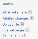 Keyboard shortcuts/accesskeys for web elements