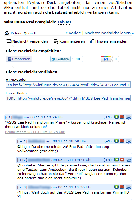WinFuture.de "Das könnte Sie intressieren"-Cleaner