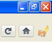 走るフォクすけ Running Foxkeh as throbber@Firefox28