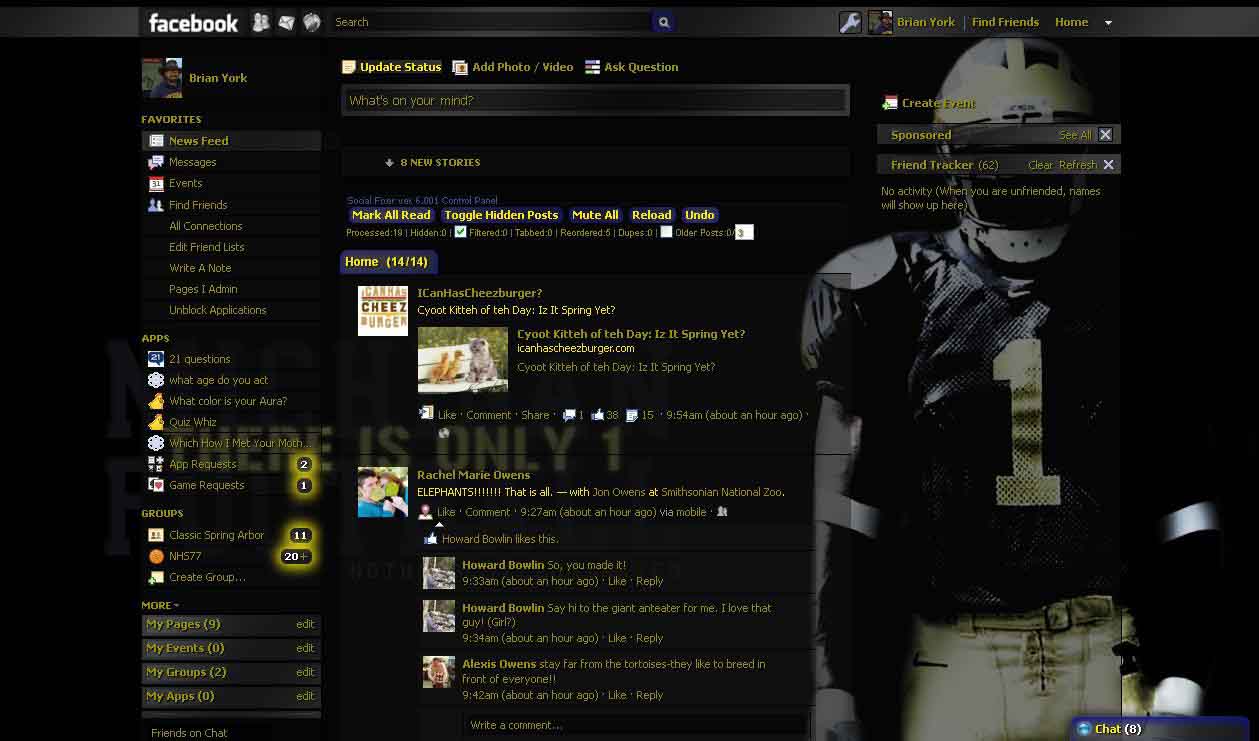 Facebook-Michigan Wolverines, transparency