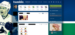 Mason Raymond Tumblr Dashboard Theme.