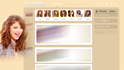 Selena Gomez Tumblr Theme
